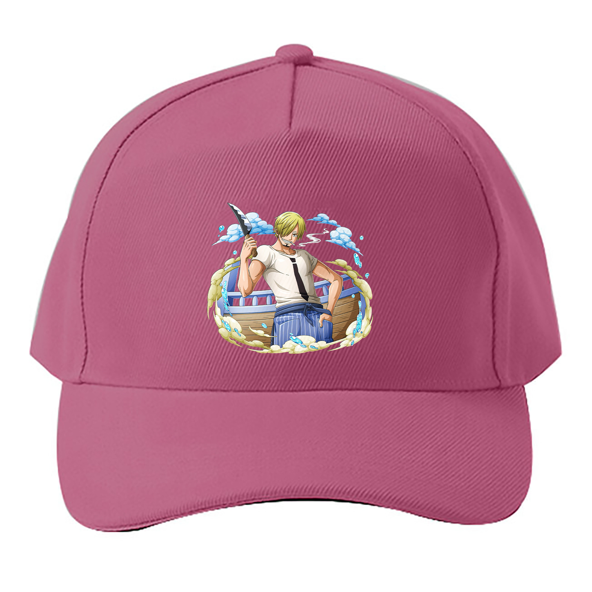 （画像用） ワンピース サンジ ONE PIECE Sanji ベースボールキャップ 綿100％ 男女兼用 帽子 スポーツ
